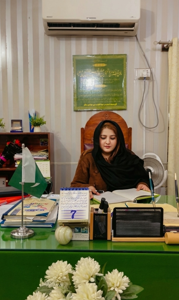 Principal Farida Jaffari